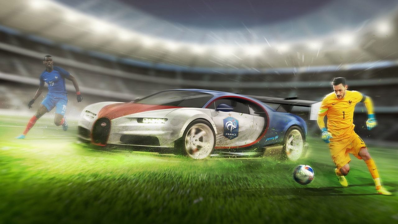 Samochody-maskotki drużyn na Euro 2016 - tylko w świecie wirtualnym