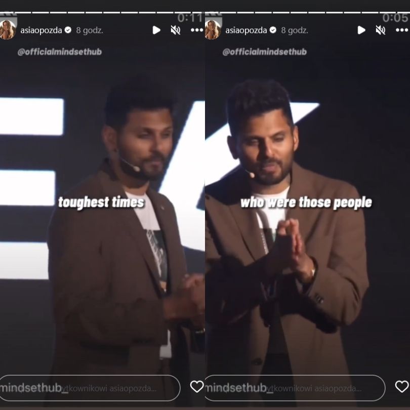 Fragment nagrania z profilu Joanny Opozdy