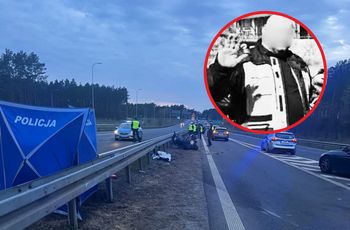 Wracał z Jasnej Góry. Tragiczny wypadek motocyklisty w Pawłówku