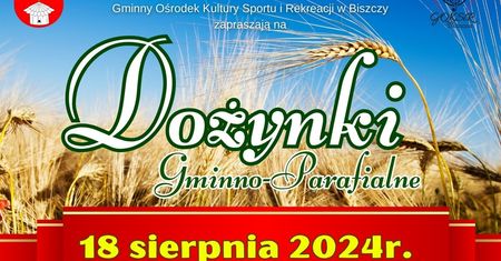 Dożynki w Biszczy 2024. Zabawa pod gwiazdami z zespołem Amigo. Zobacz godzinowy program