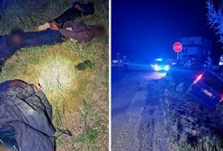 Próbował ominąć blokadę. Mercedes załadowany nielegalnymi imigrantami
