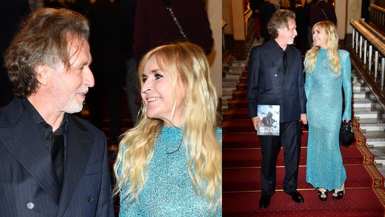 Monika Olejnik zabrała partnera do opery