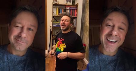 Andrzej Piaseczny nie przejmuje się komentarzami po skandowaniu "j*bać PiS" i nuci sobie "Always look on the bright side of life"