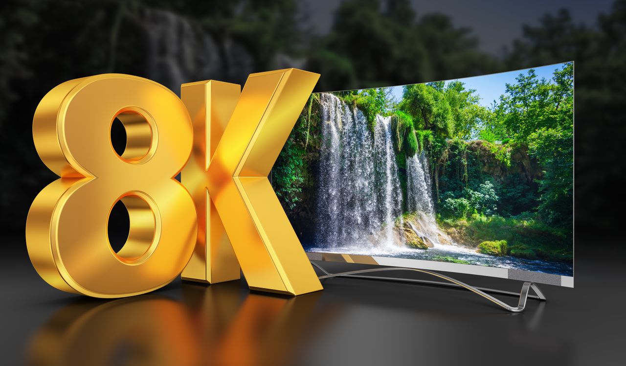 Rozdzielczość 8K jest trudna do odróżnienia od 4K dla wielu konsumentów, fot. rommma / Shutterstock