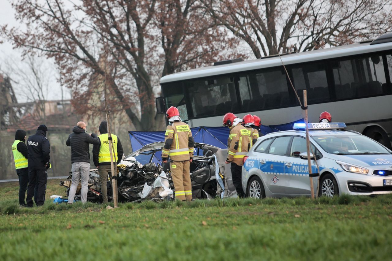 Sarbinowo. Tragiczny wypadek na DK31