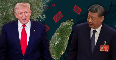 Chińskie myśliwce nad Tajwanem. "Próba dealu z Donaldem Trumpem"