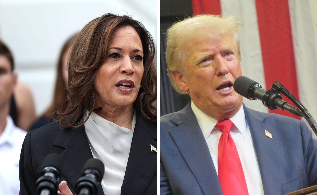 Harris closes the gap with Trump in crucial battleground states