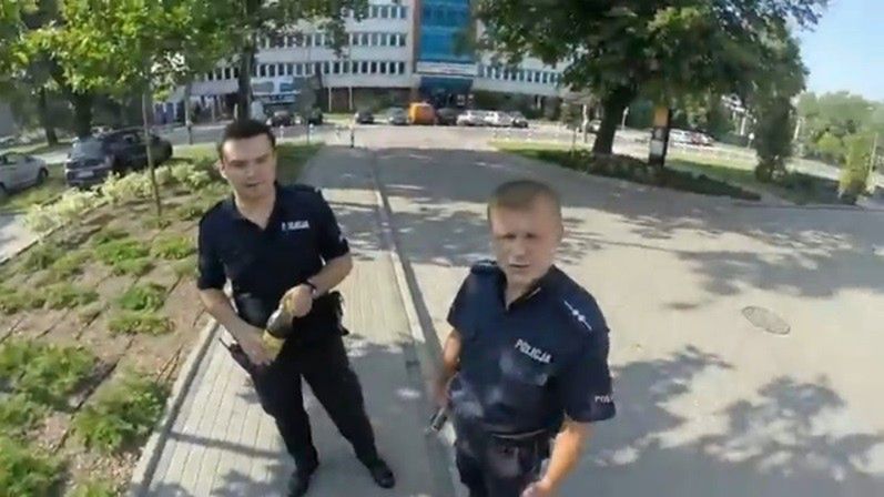 "Interwencja" według policji (WIDEO)