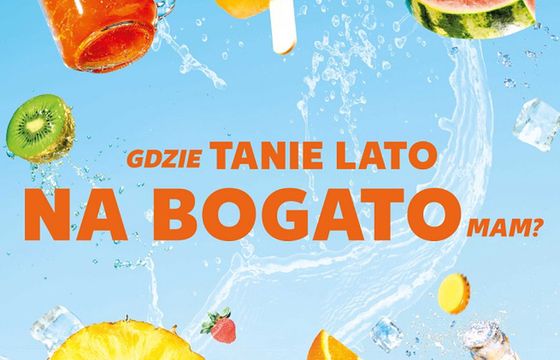 Kaufland reklamuje się hasłem "Gdzie tanie lato na bogato mam?"