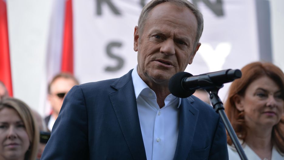Donald Tusk uderzył w Mariusza Błaszczaka
