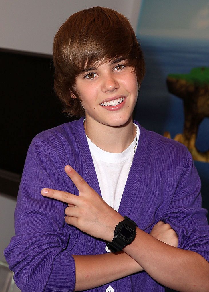 Justin Bieber na początku kariery