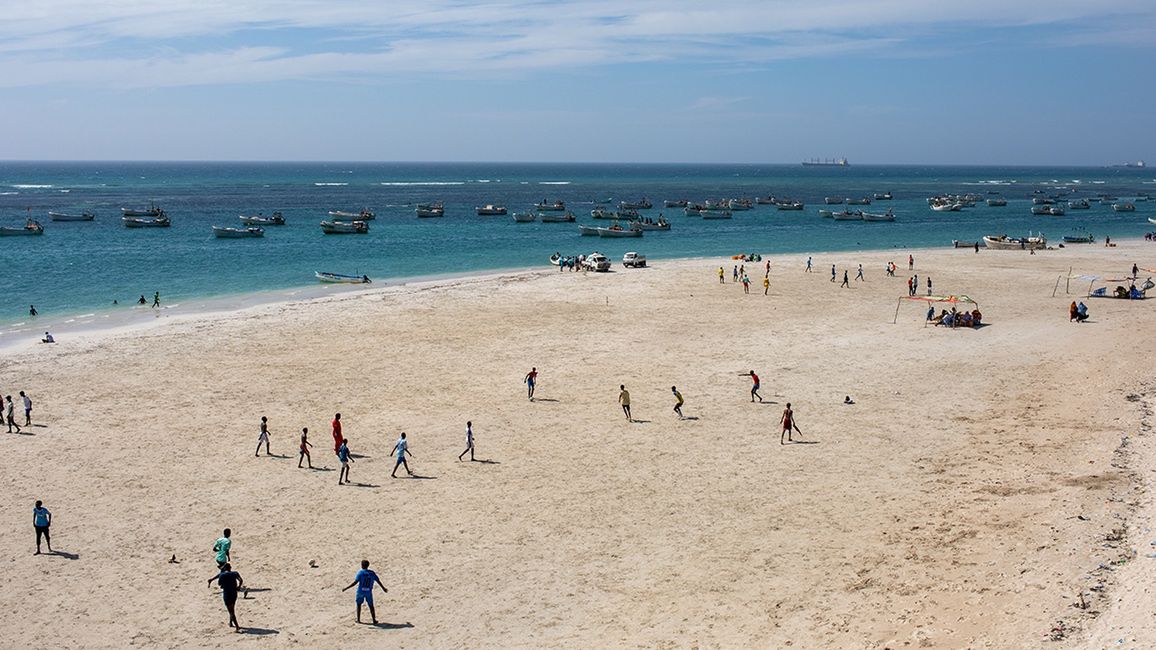 Plaża Lido w Mogadiszu