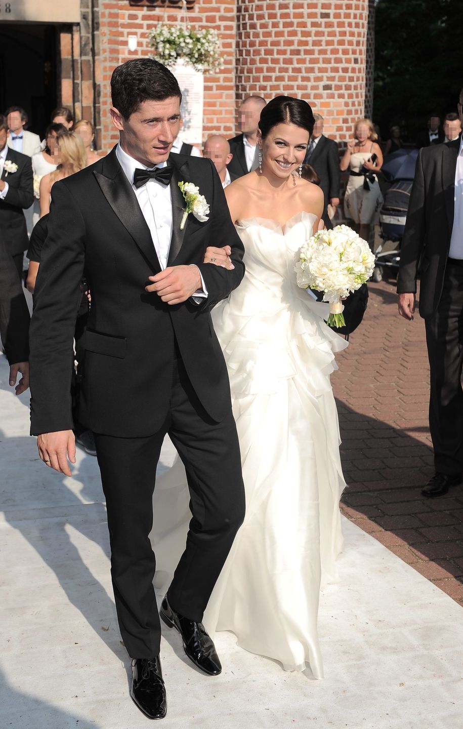 Tak wyglądał ślub Lewandowskich w 2013 roku