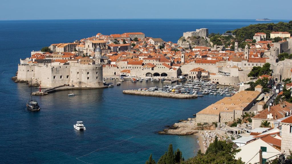 A view of the Old City of Dubrovnik, called The 'Pearl of
DUBROVNIK, DUBROVNIK-NERETVA, CROATIA - 2022/08/30: A view of the Old City of Dubrovnik, called The 'Pearl of the Adriatic'.
Old City of Dubrovnik is situated on the Dalmatian coast, became an important Mediterranean sea power from the 13th century onwards and it is now the focus of a major restoration programme co-ordinated by UNESCO. (Photo by Karol Serewis/SOPA Images/LightRocket via Getty Images)
SOPA Images
activity, adriatic, coast, dalmatia, dalmatian, destinations, dubrovnik-neretva, landscape, mediterranean, neretva, scenery, vacation, view, waterway, tourist destinations, bestof, topix