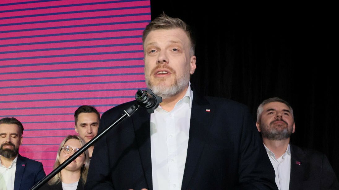 Adrian Zandberg zajął piąte miejsce  w pierwszej turze 