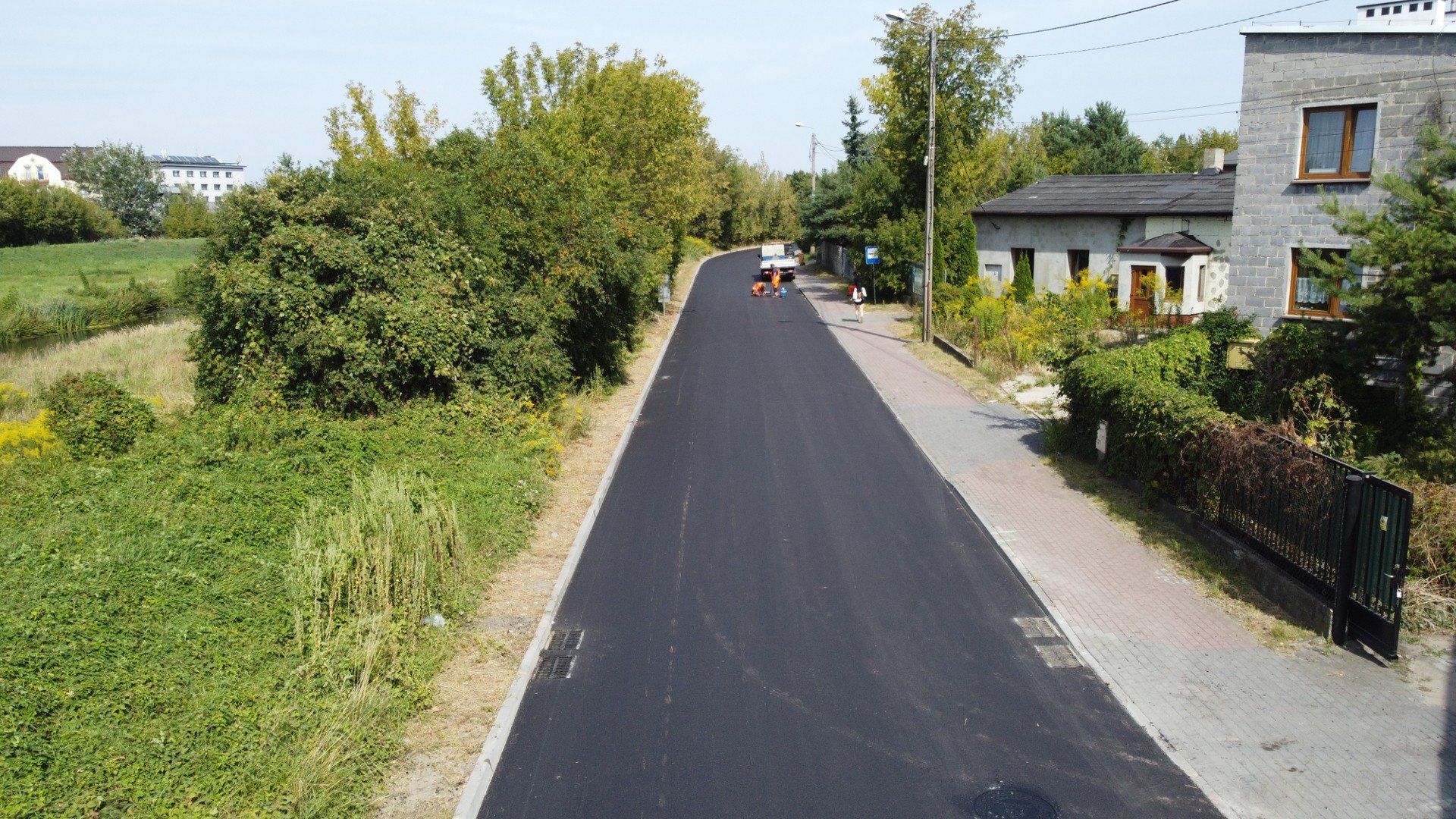 Remont ulicy Srebrnej w Częstochowie