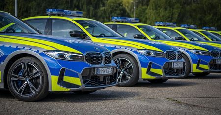 Tak teraz będzie jeździć policja. Odebrali flotę nowiutkich BMW