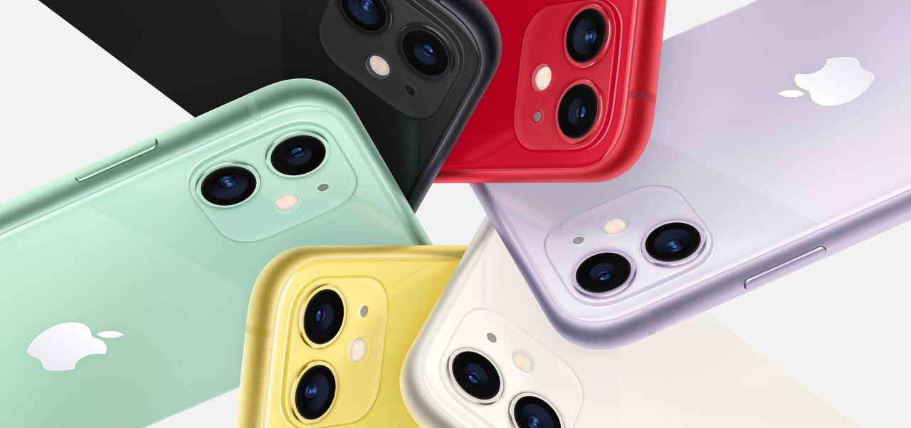 iPhone 11 ma obudowę dostępną w wielu kolorach