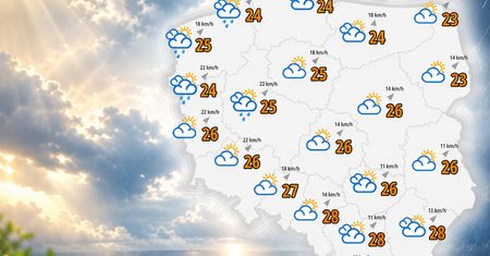 Weekend z deszczem i burzami
