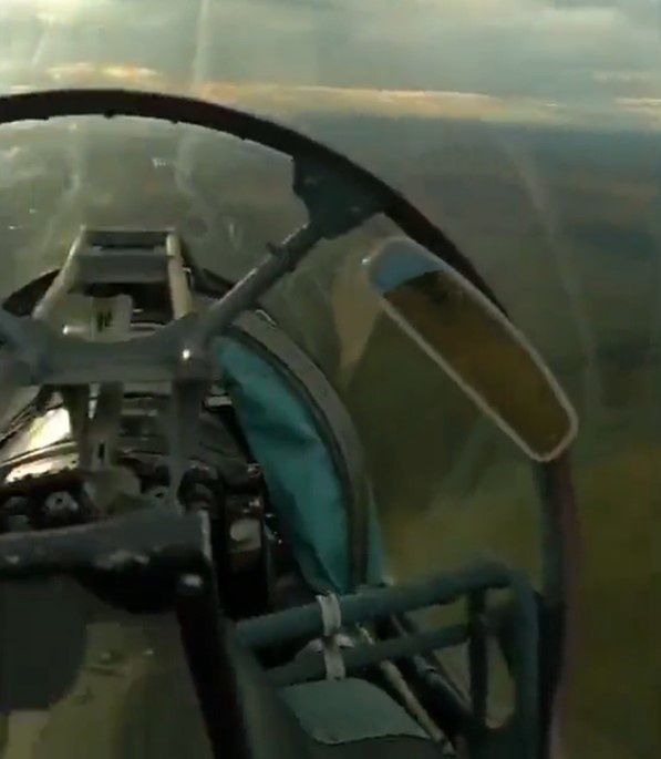 Nagranie z myśliwca