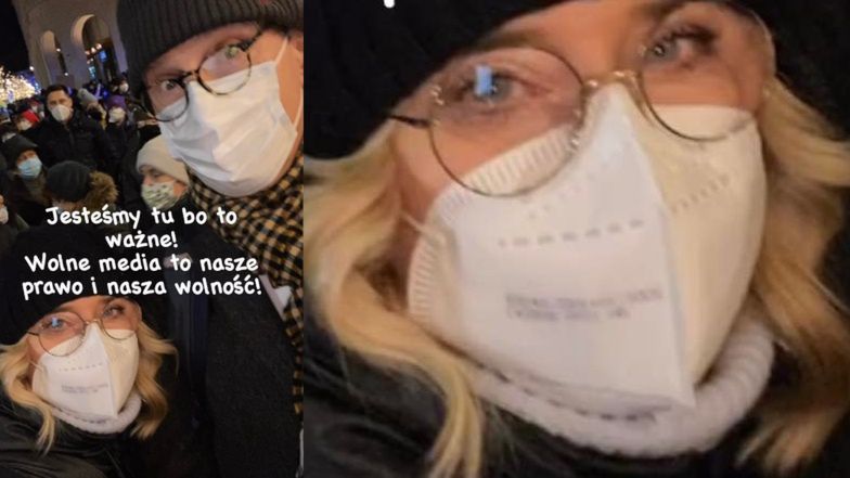 Protesty w obronie wolnych mediów
