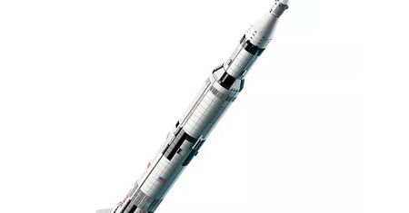 Rakieta Saturn V z klocków Lego
