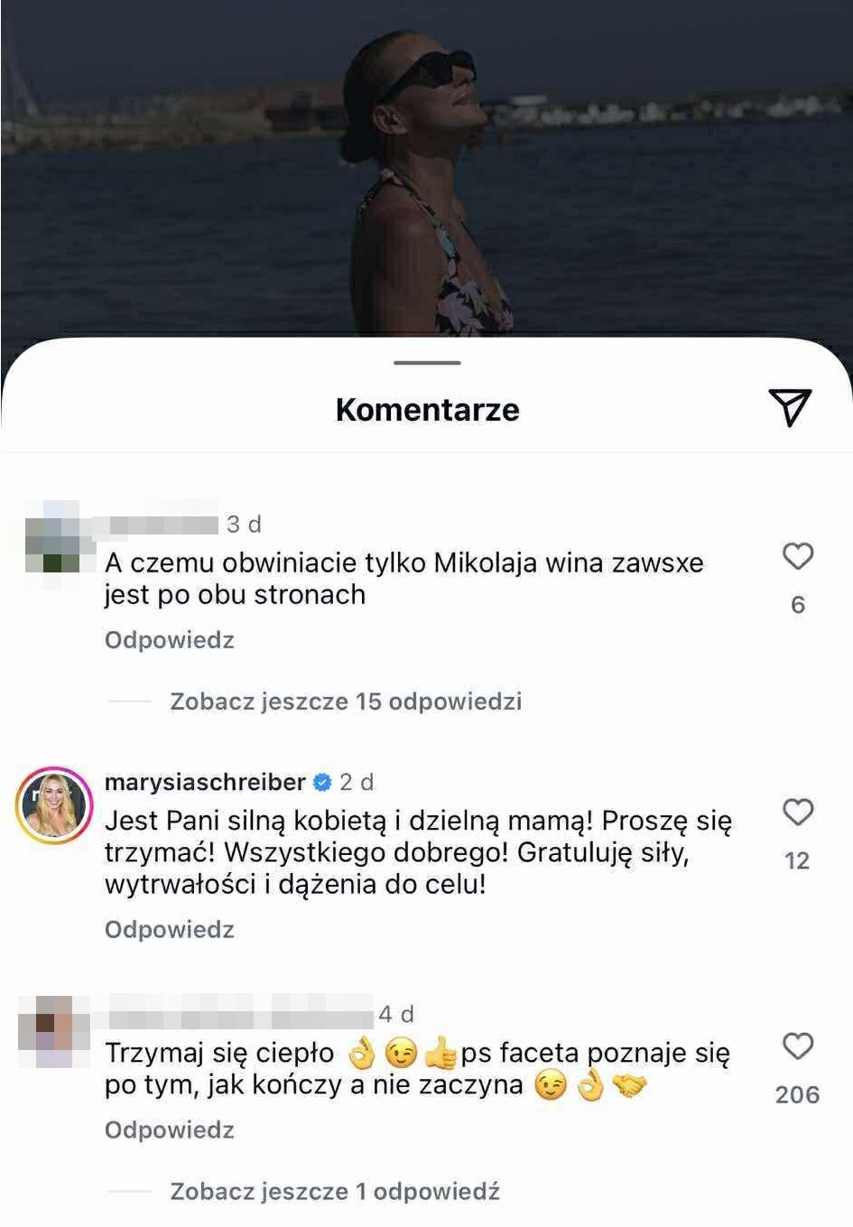 Komentarz Marianny Schreiber