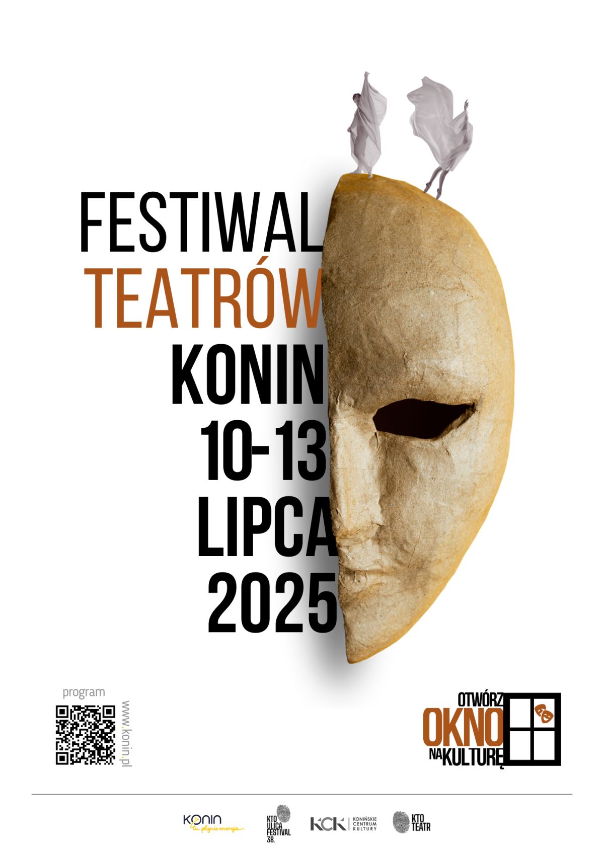 Teatr bez biletów i bez granic. „Otwórz OKNO na kulturę” w Koninie