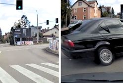 Kierowca bmw wyjechał na czerwonym świetle. Świadek oszukał przeznaczenie