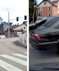 Kierowca bmw wyjechał na czerwonym świetle. Świadek oszukał przeznaczenie