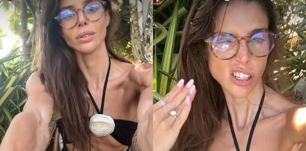 Odziana w bikini Anna Markowska wije się do telefonu na nowym nagraniu