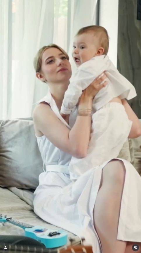 Faustyna z synem w "Nasi w mundurach"
