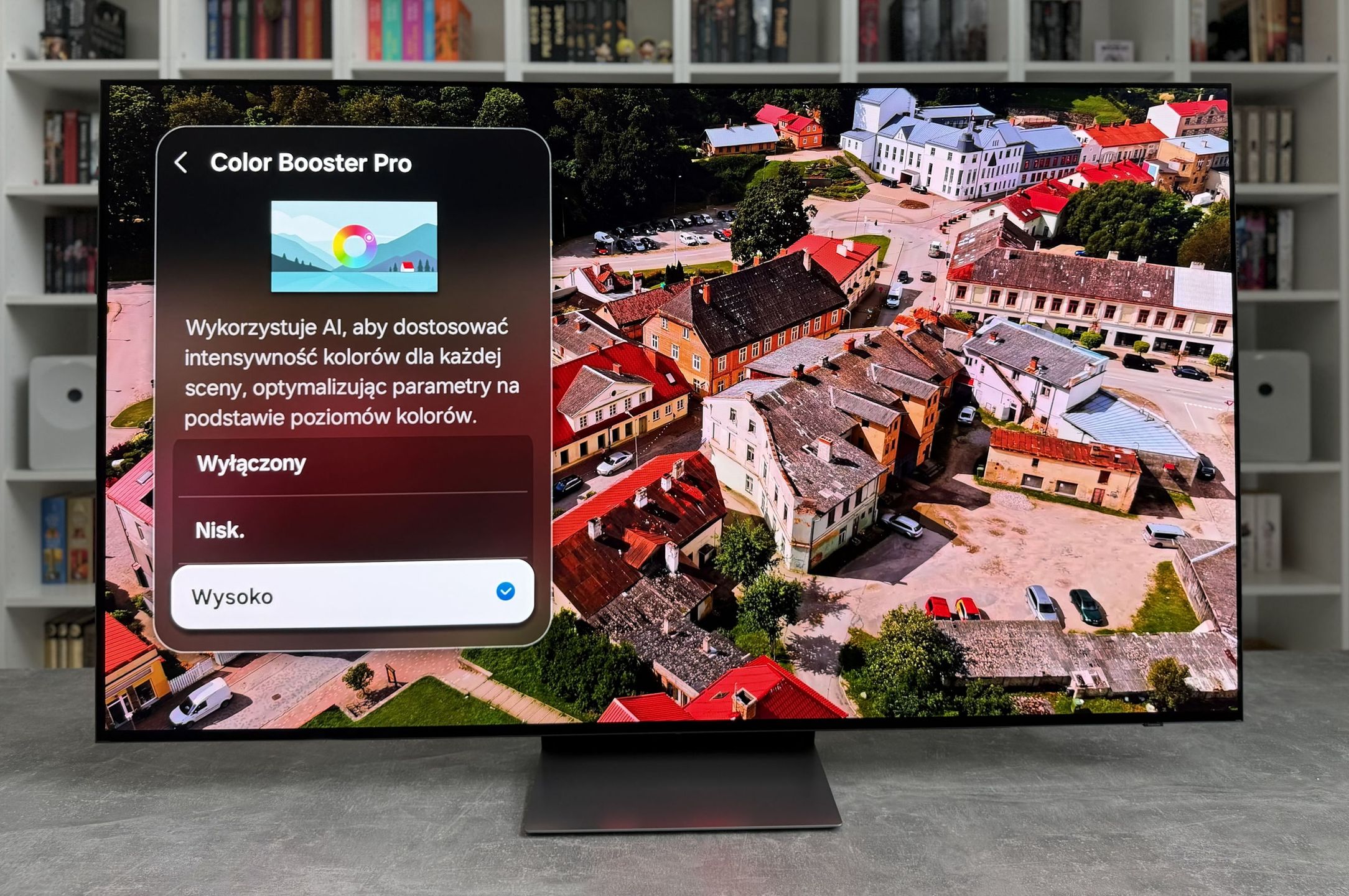 Samsung OLED S90H - Color Booster Pro - wysoki.