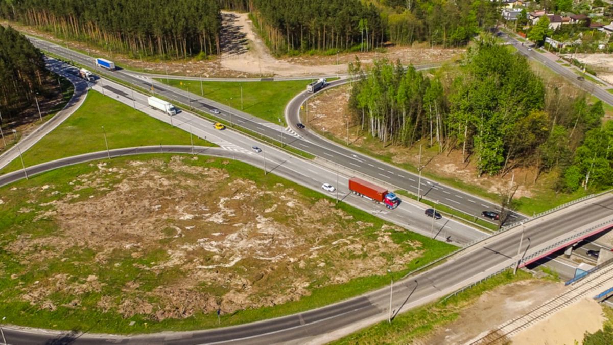 Trasa S1 Podwarpie - Dąbrowa Górnicza