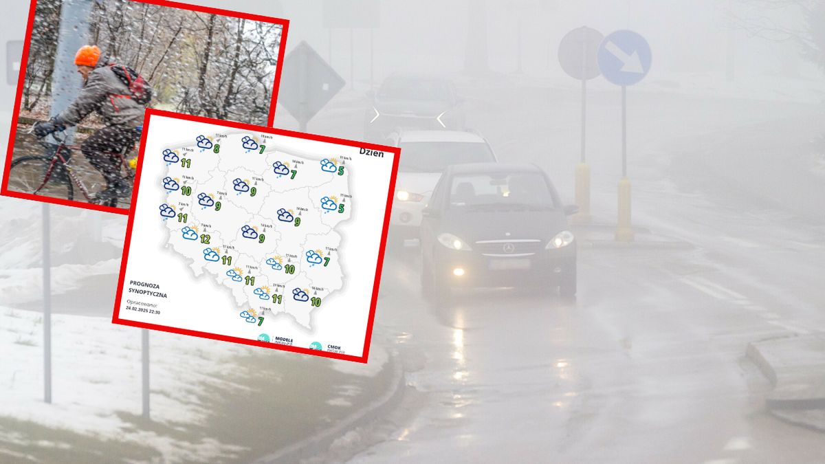 Będzie mgliście i deszczowo