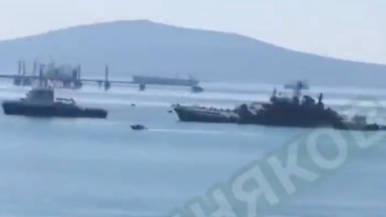 Ukraińcy wysadzili rosyjski okręt wojenny. Był produkowany w Polsce