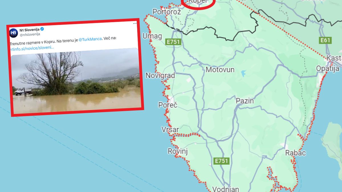 Słowenię nawiedziły ulewne deszcze