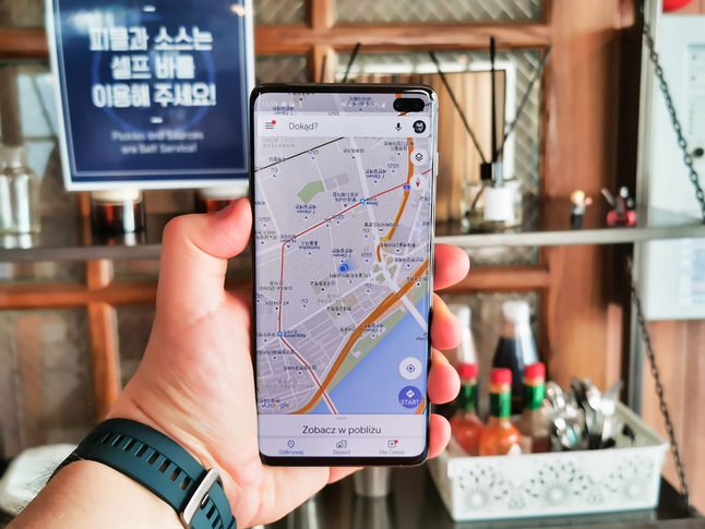 Korzystanie z Map Google w Korei Południowej mija się z celem