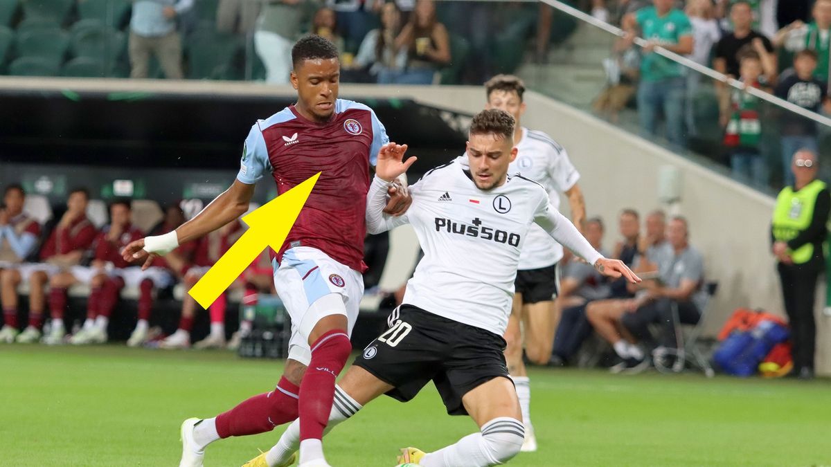 Aston Villa zagrała w Lidze Konferencji Europy z Legią Warszawa