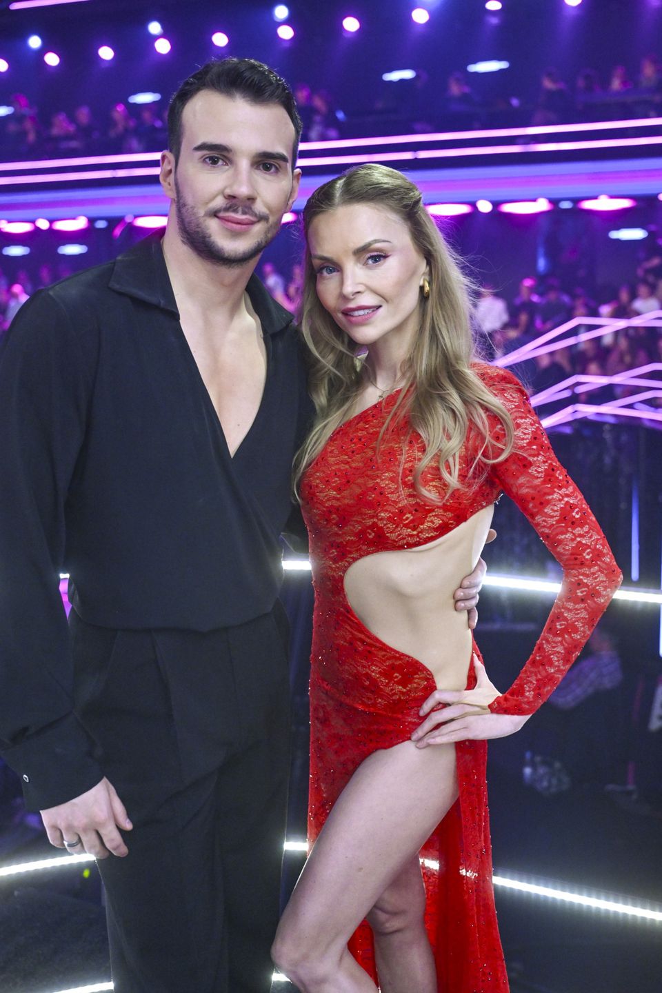 Albert Kosiński i Izabella Miko