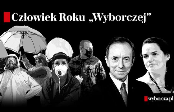Człowiek Roku „Gazety Wyborczej”: laureatami Tomasz Grodzki, Swiatłana Cichanouska i walczący z epidemią