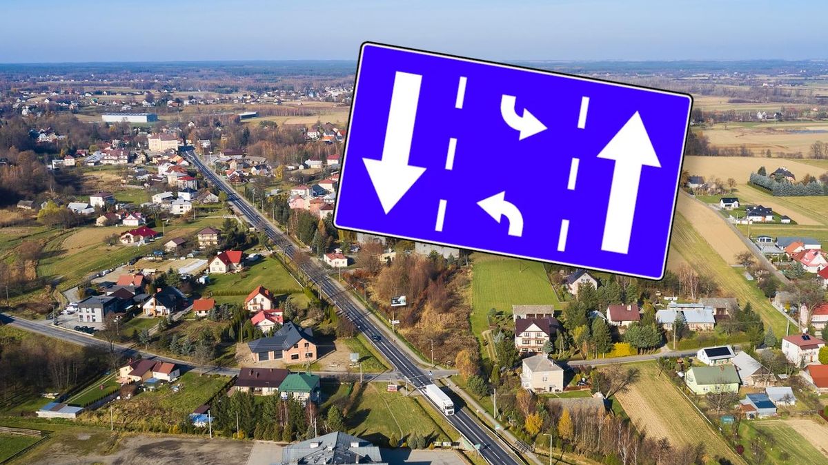 Znak F-23 pojawi się na podkarpackiej drodze