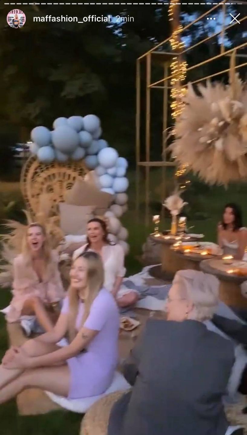 Maffashion chwali się baby shower na Instagramie
