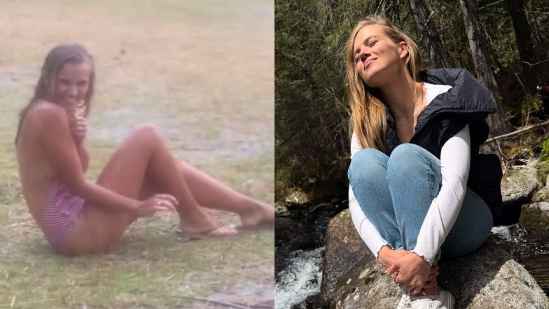 Agnieszka Kaczorowska jednoczy się z naturą