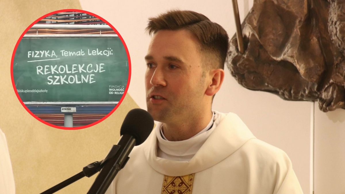 Ksiądz z Bydgoszczy reaguje na plakaty