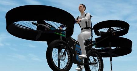 Czescy konstruktorzy mają fantazję. Chcą zbudować FBike - latający rower