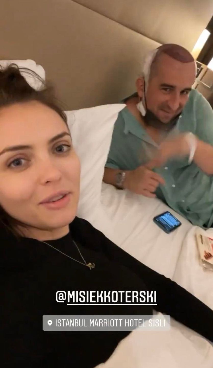 Misiek Koterski i Marcela Leszczak 