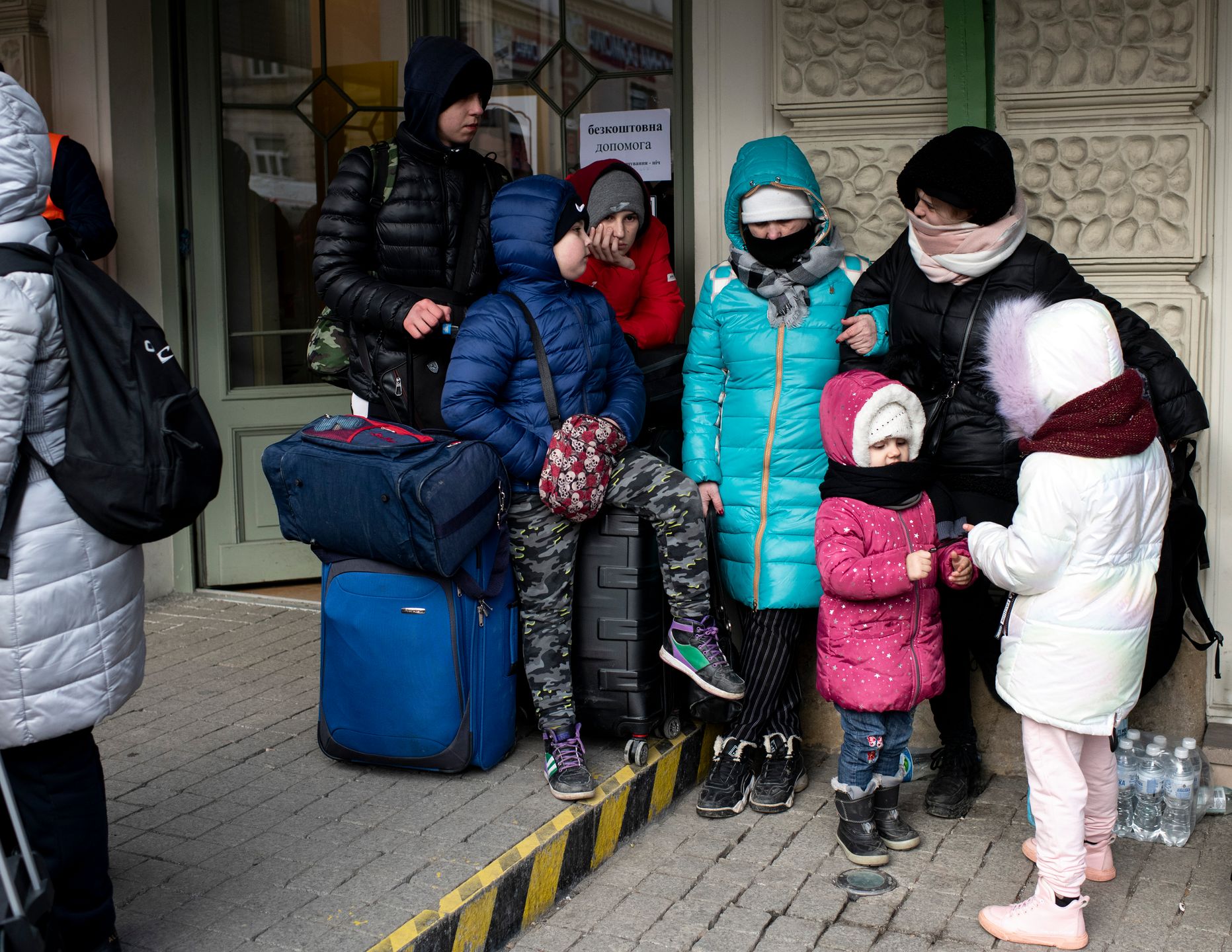 Wojna na Ukrainie: Uchodźcy otrzymali pomoc w Przemyślu. Te obrazy wzruszają 3