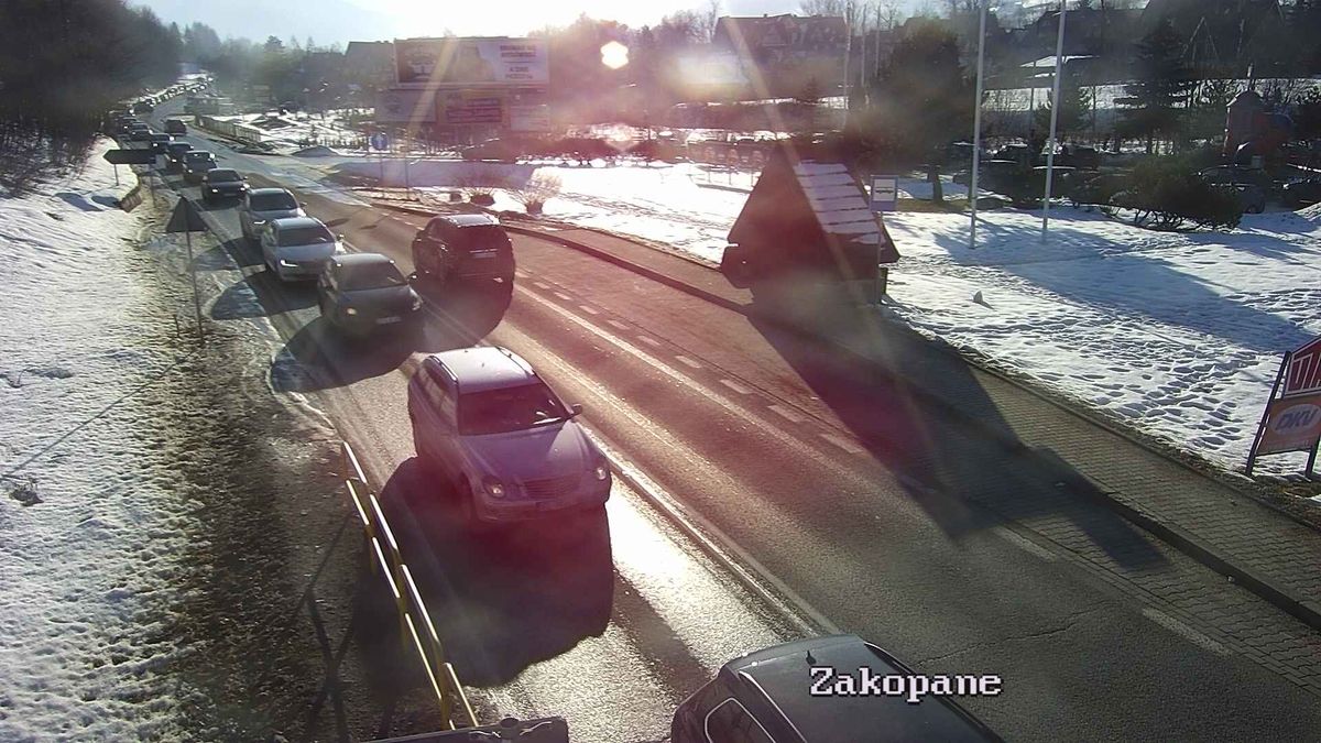 Kierowców czekają znów korki na Zakopiance