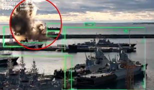 Mocne uderzenie Ukrainy w rosyjski okręt podwodny w Noworosyjsku